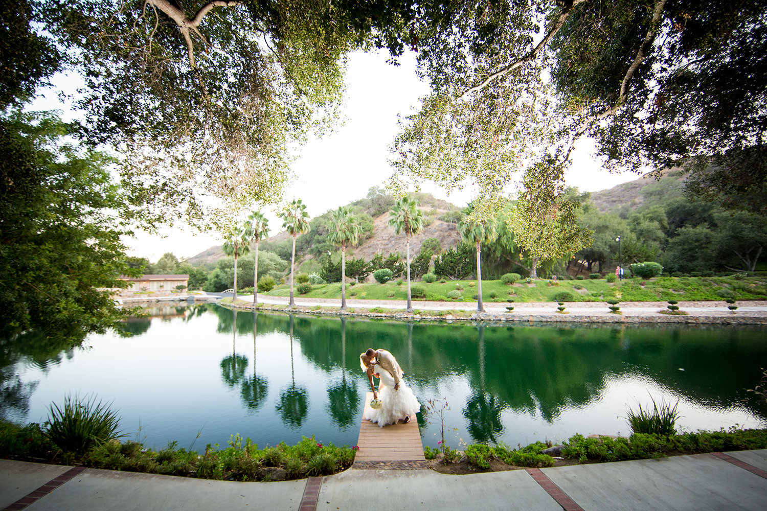 stunning shot by the lake at los willows