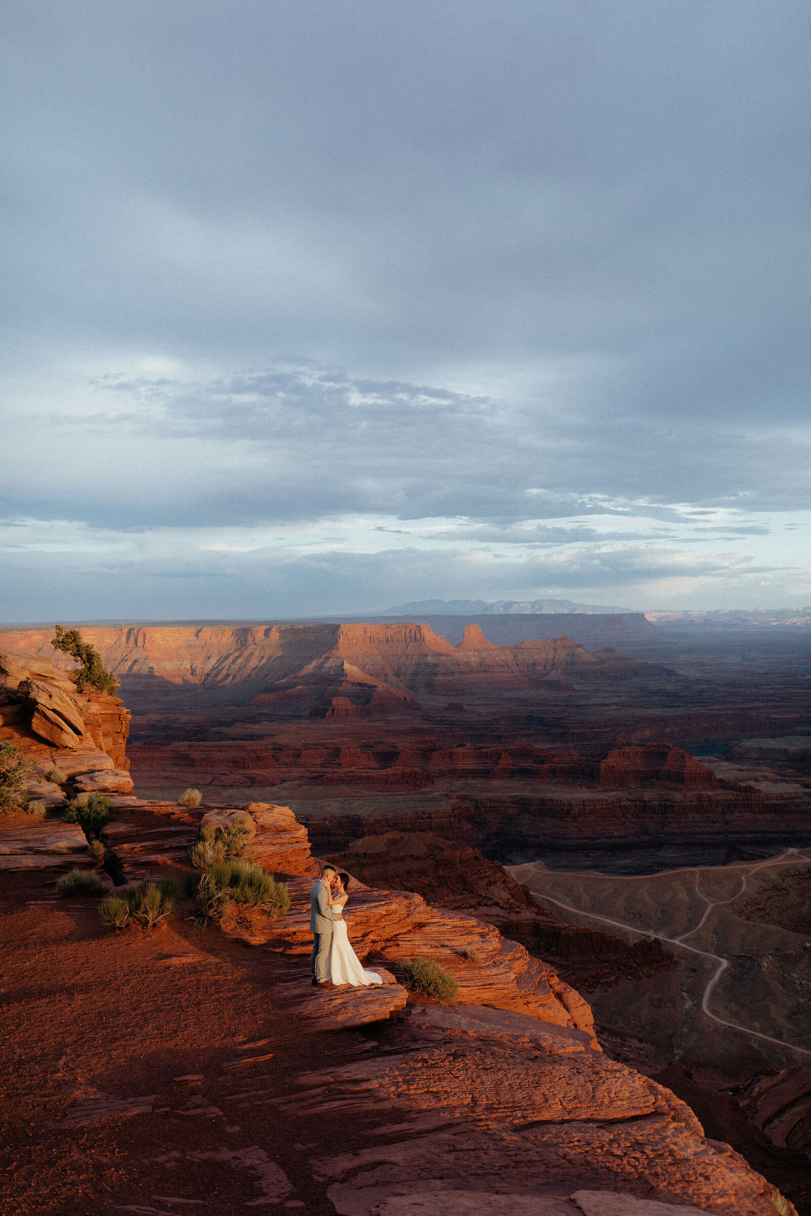 Utah adventure elopement photography capturing natural and raw love