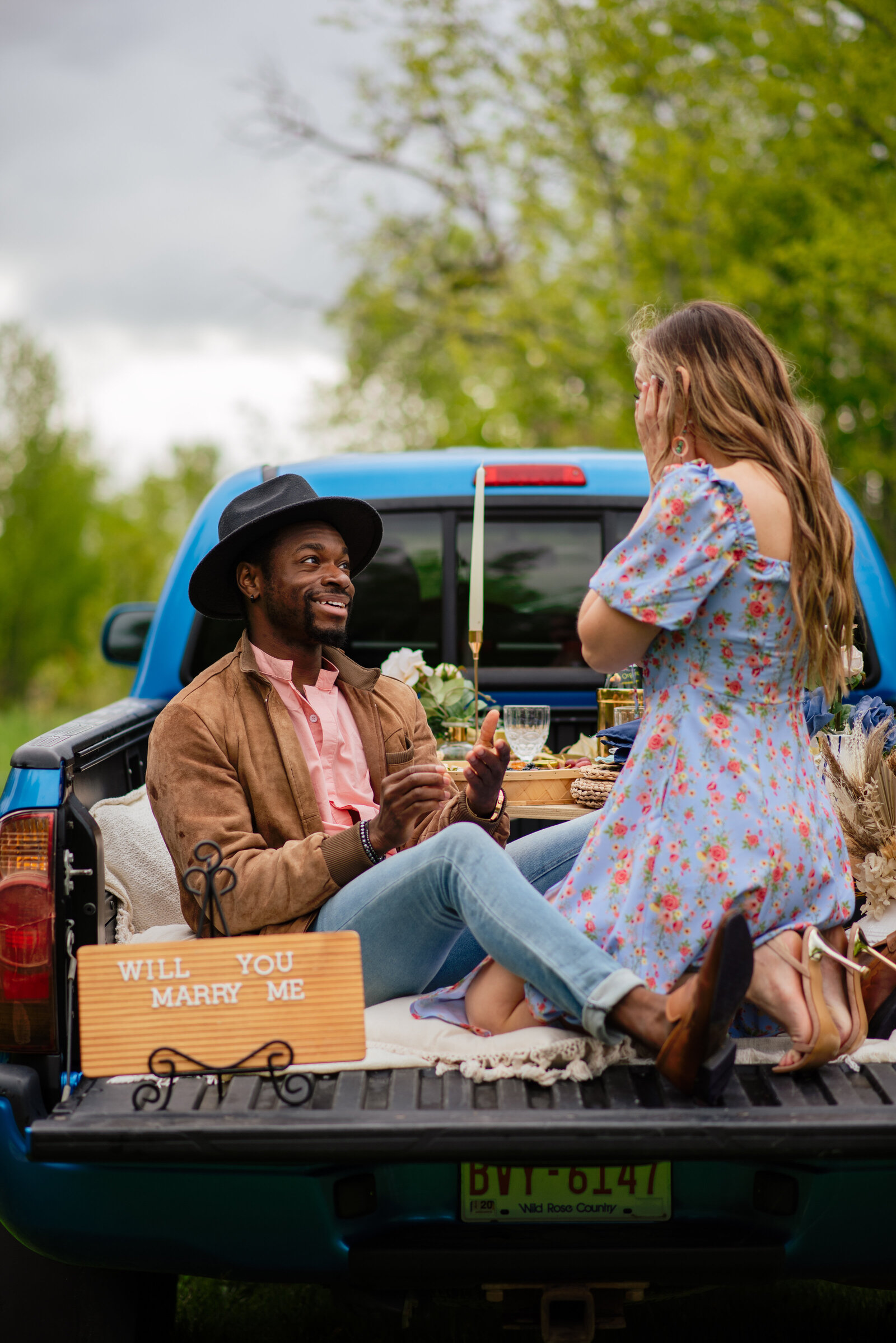 truck box picnic proposal