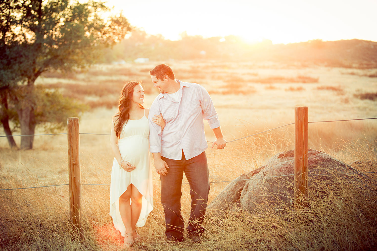 Beautiful couple during their Maternity Session in San Diego.