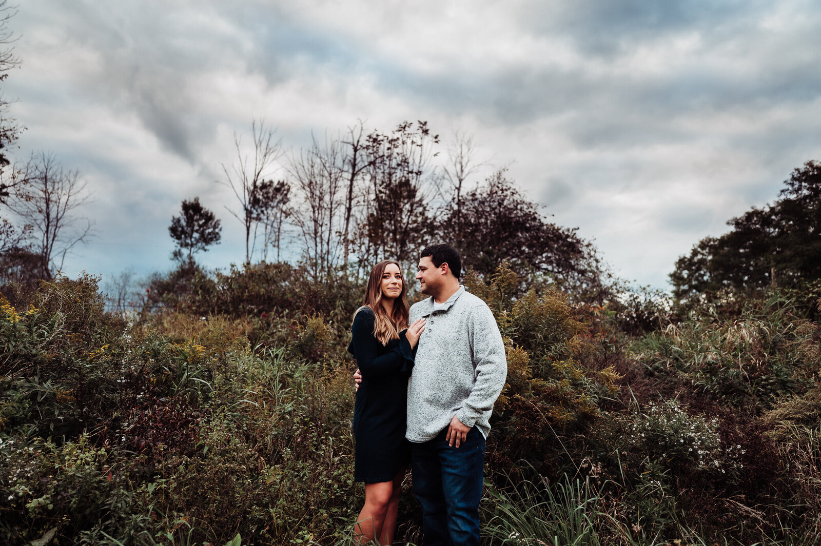 Engaged Couple Warren PA Session
