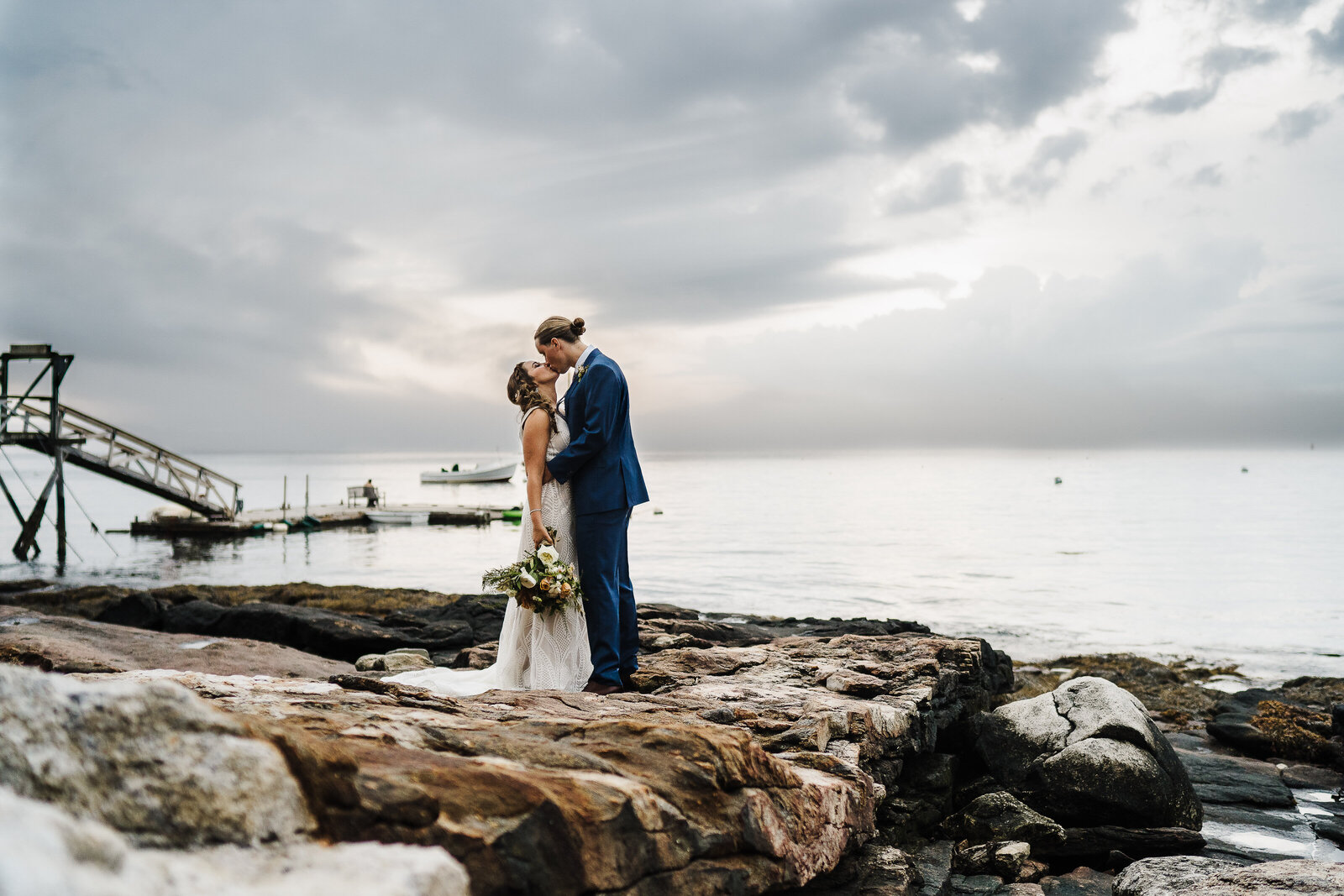 adventure elopement at ocean