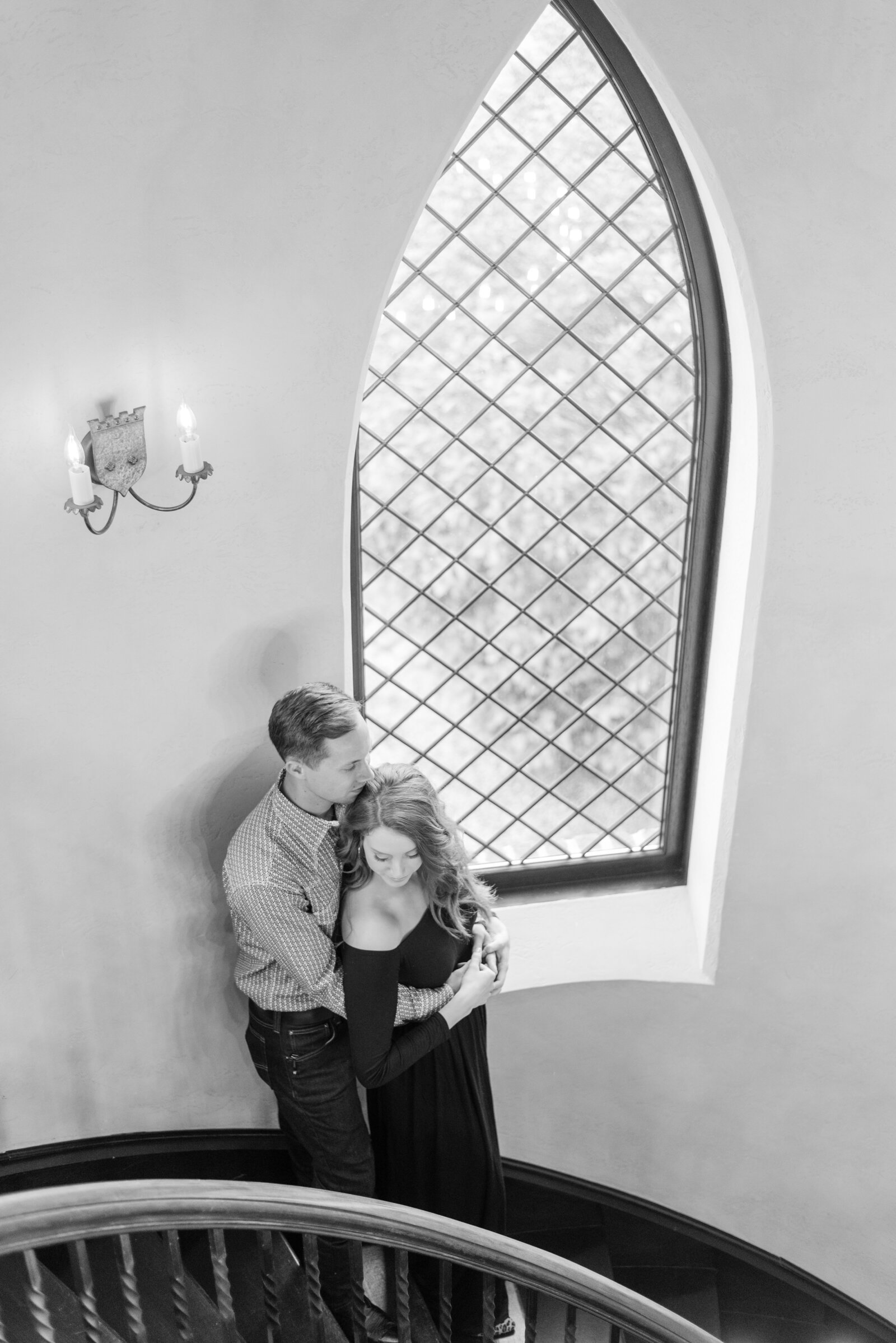 Dover Hall engagement photos for luxury Virginia engagement session