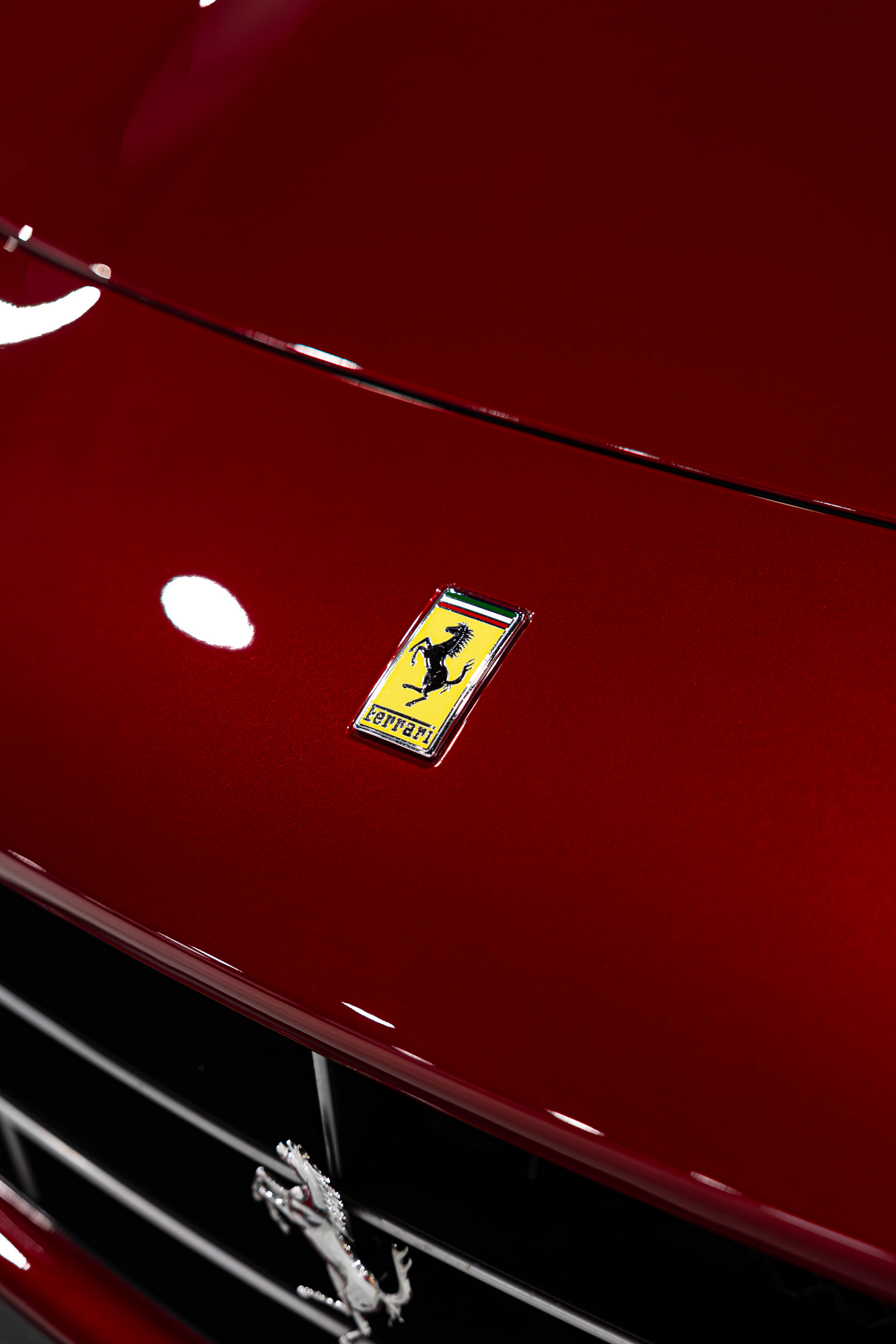 Dark Red Ferrari F12 PPF Paint Correction Ceramic Coating Toronto Markham Le Mans Detailing 10