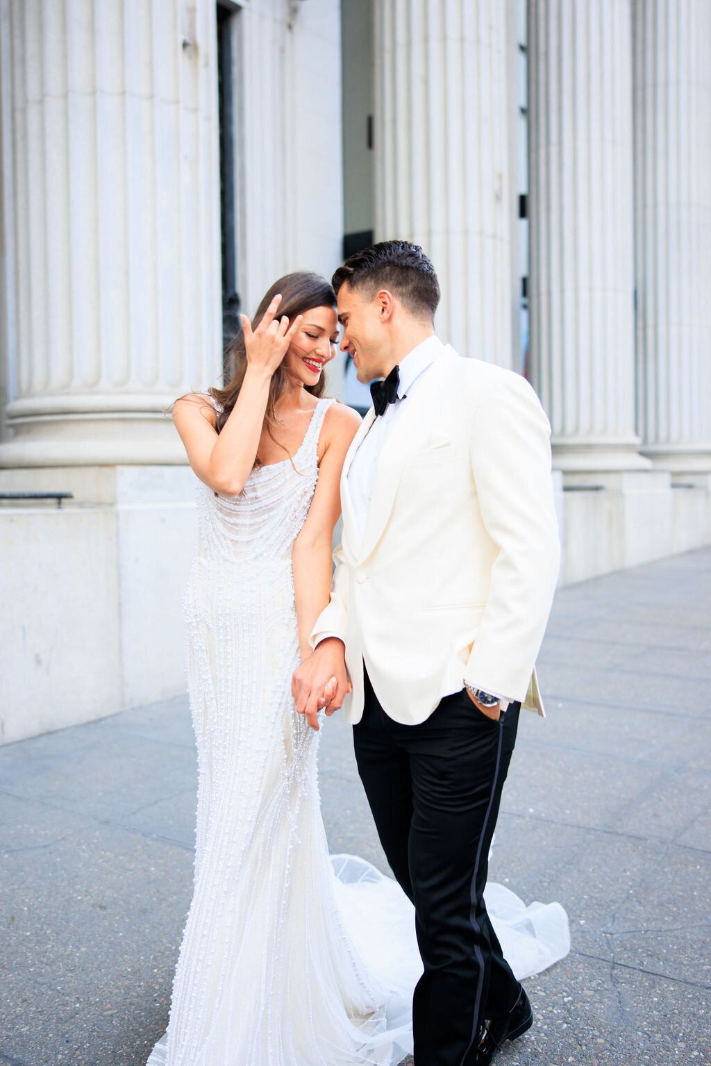 Wedding Editorial at San Francisco Four Seasons Hotel Bay Area Wedding Photographer 