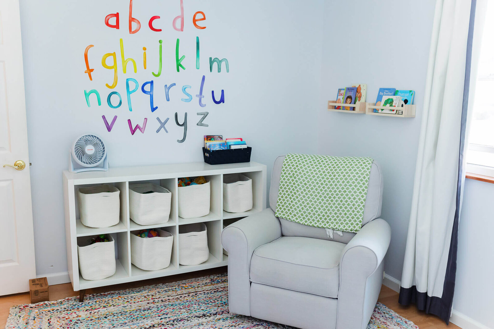 A Fairfax County newborn nursery.
