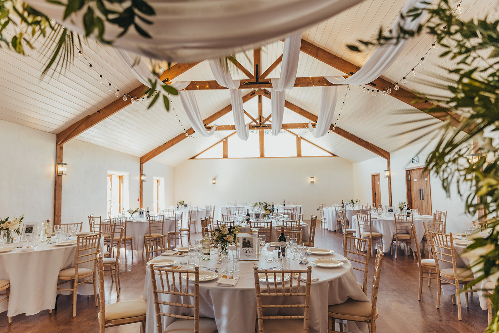 interior of wedding venue