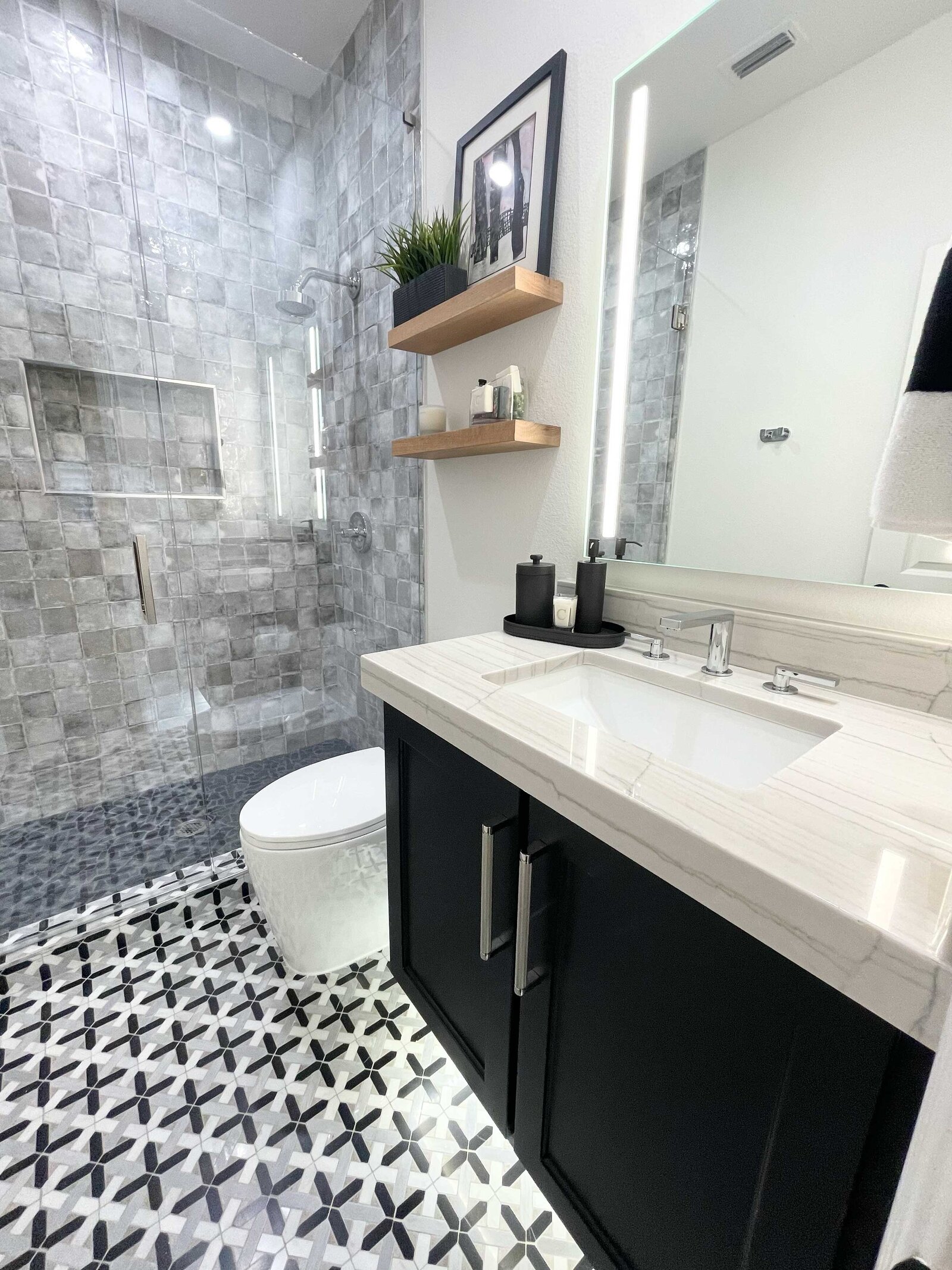 Home renovation architect and designer working on a kitchen project, showcasing modern design elements and expert craftsmanship in transforming the kitchen space with functionality and style.