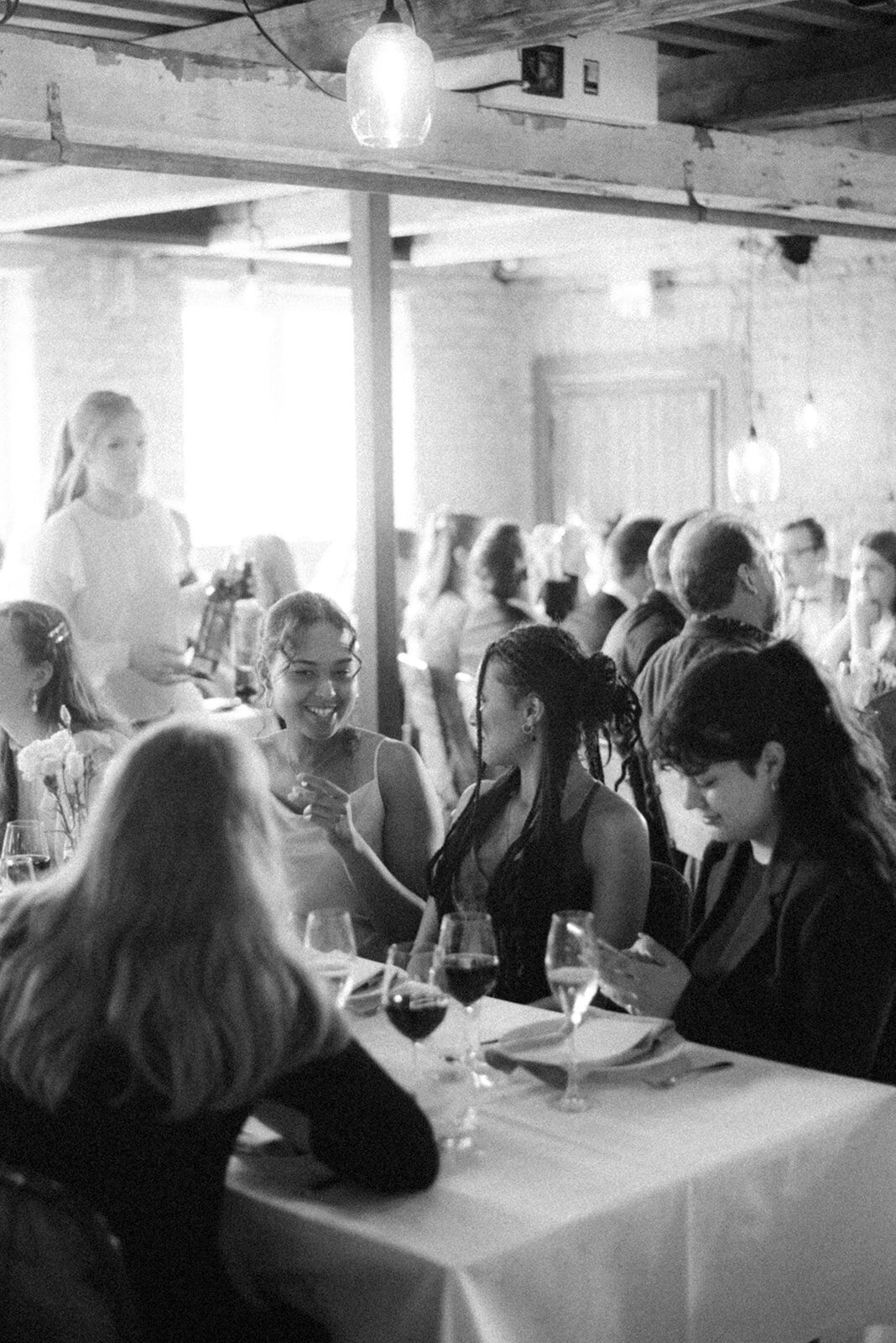 Wedding photo of an Intimate  wedding reception  in Porvoo by photographer Hannika Gabrielsson