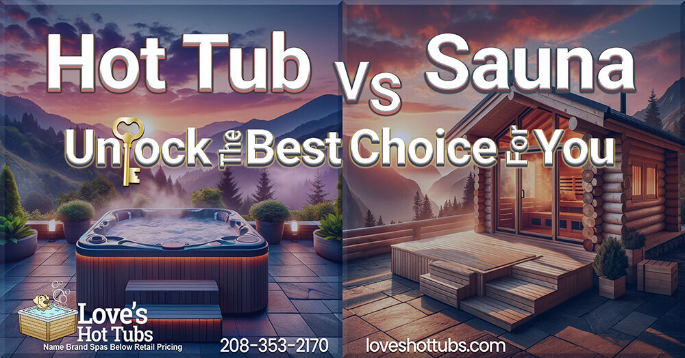 Facebook-Love's Hot Tubs-Hot Tub Vs Sauna_ Unlock The Best Choice For You