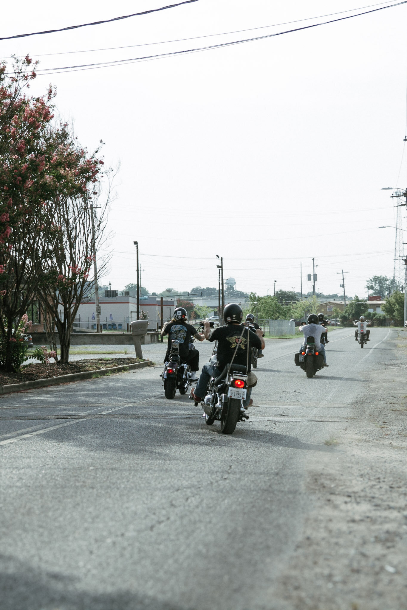 King City Choppers bike leaving