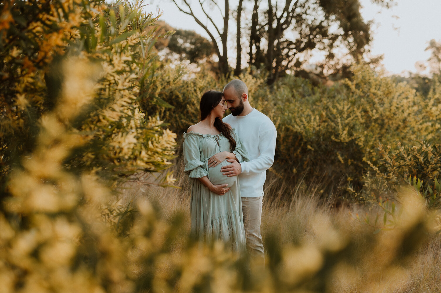 Sydney Wattle Maternity Session wattle photo shoot pregnancy shoot photography-14