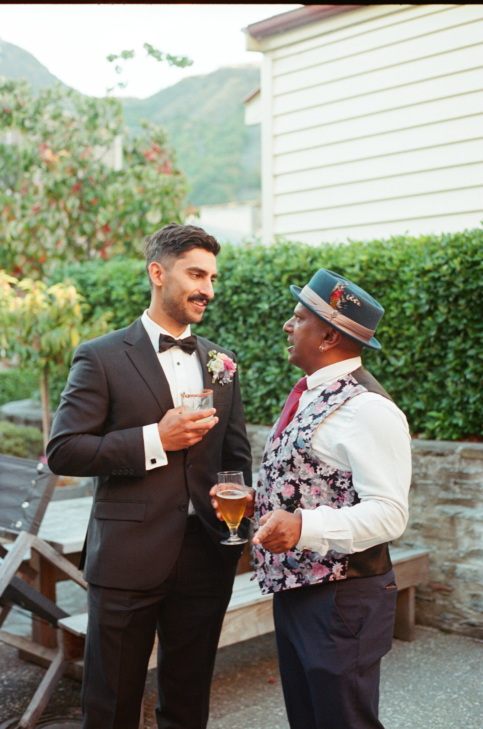queenstown wedding on film photography