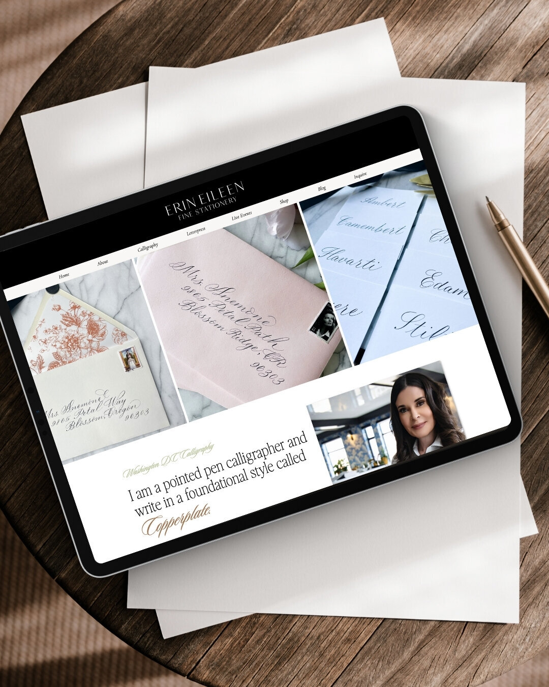 black-and-white-calligrapher-website-design-(4)