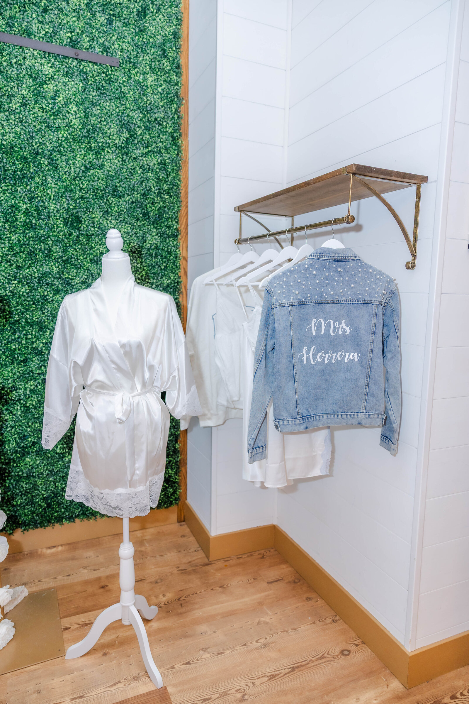 bridal-getting-ready-outfit-custom-denim-jacket