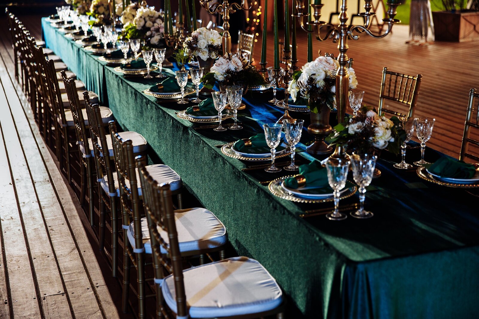 San Diego moody green wedding