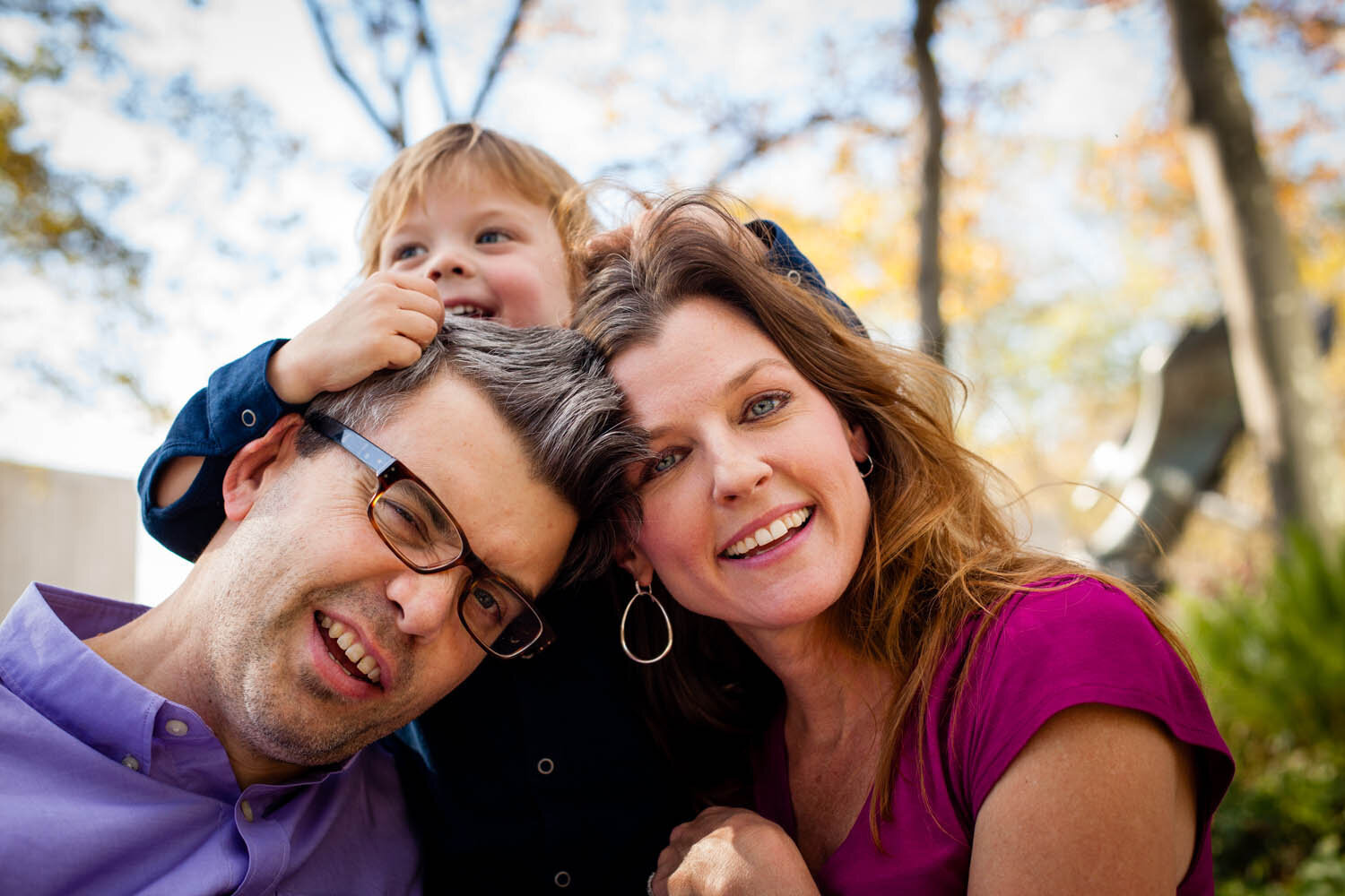 A family portrait in Manhattan