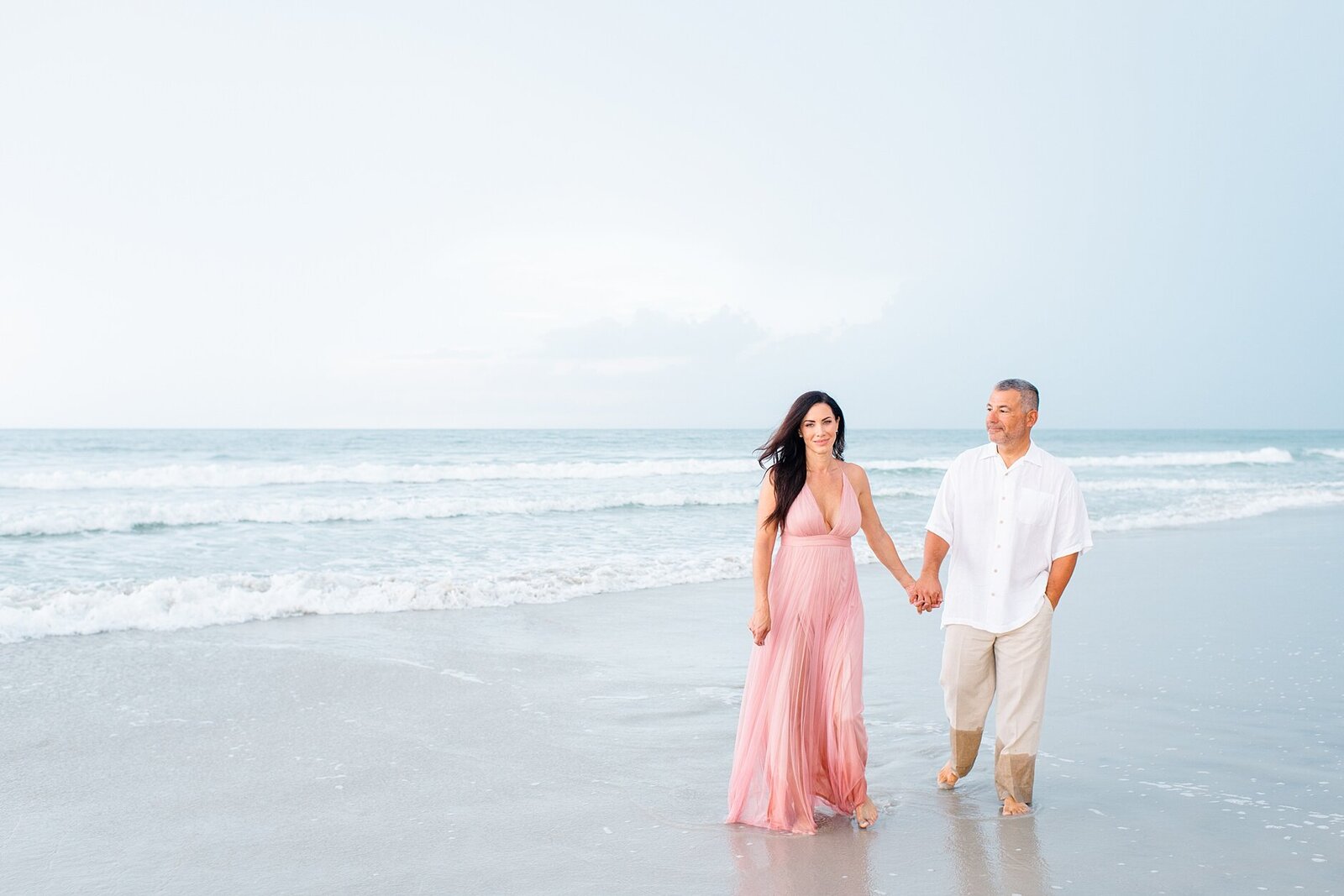 Beach Wedding Photographer | New Smyrna Engagement |  Chynna Pacheco Photography-56