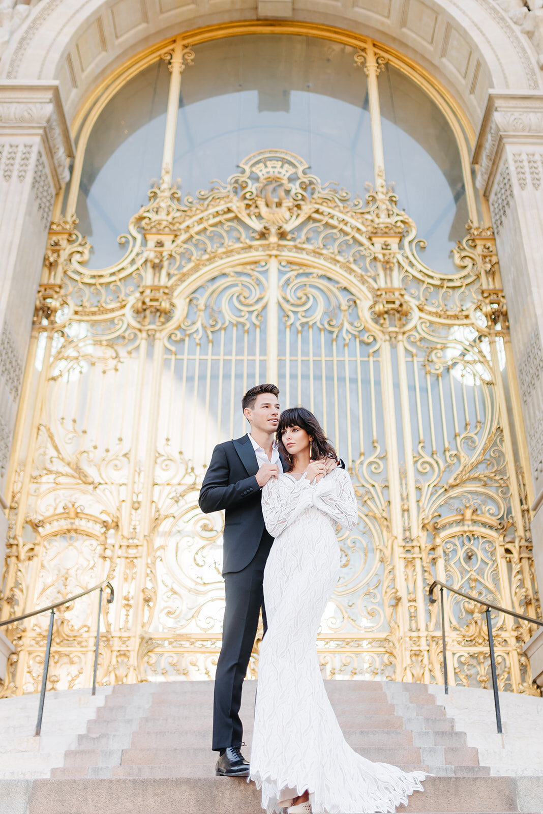Morgane Ball Photographer Wedding Engagement Couple Paris France fine art chateau editorial