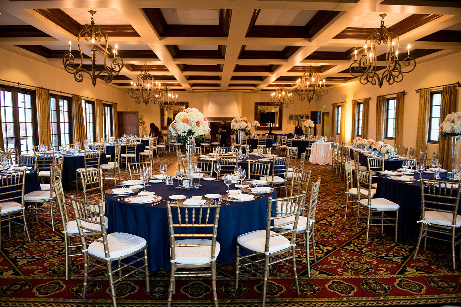 reception room at the crosby club