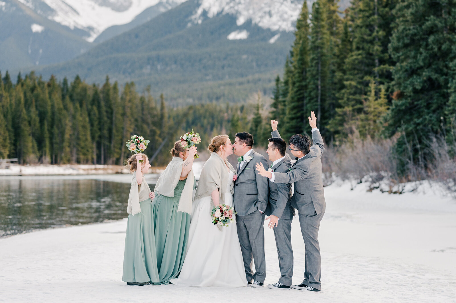 Candid Alberta Wedding Photography