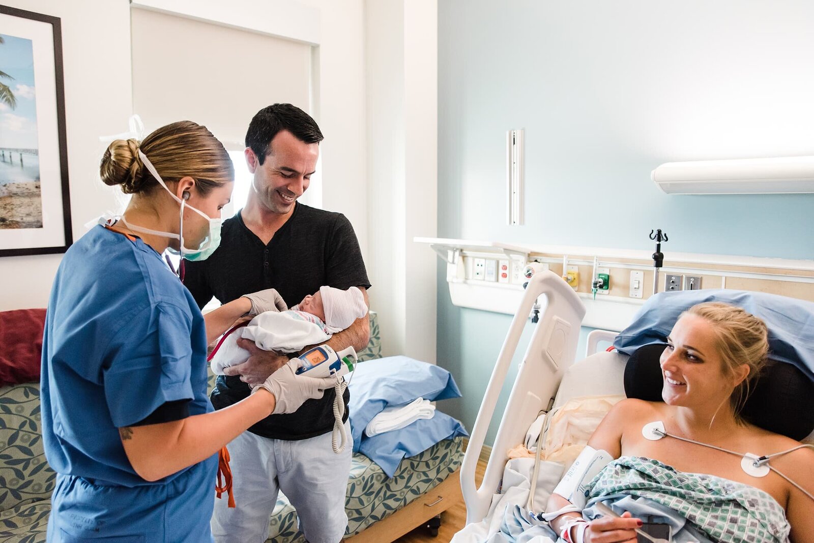 Hospital Birth Photographer San Diego