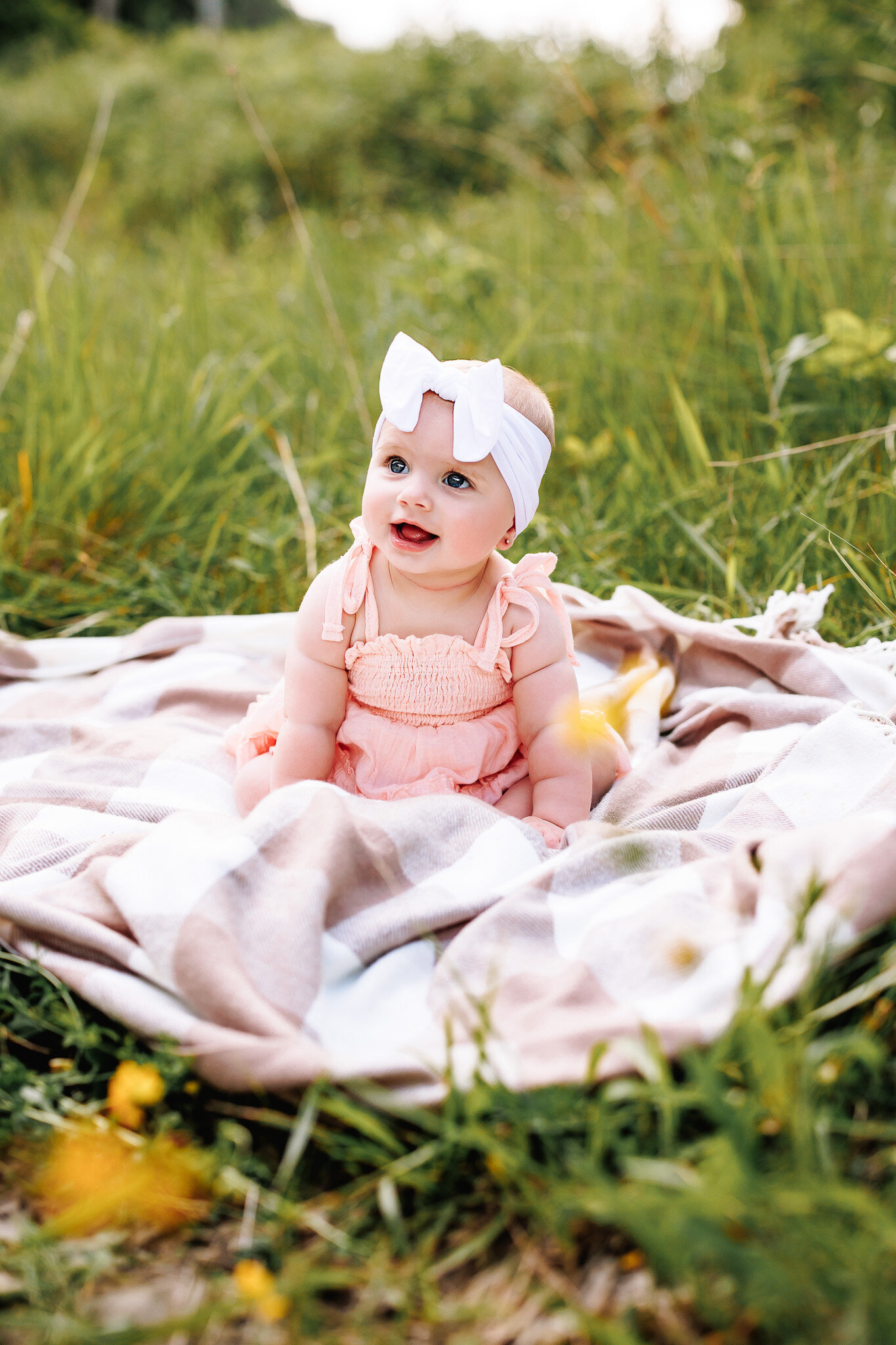 Spring Baby Girl Photo 