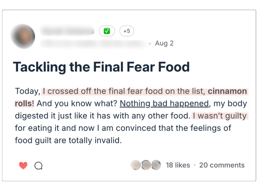 Final fear food
