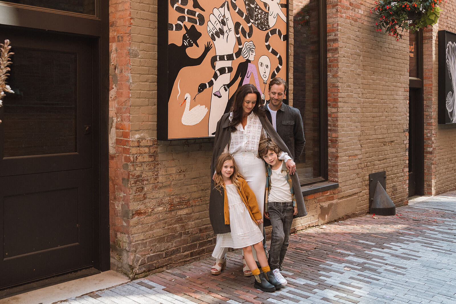 candid family portraits in orange county