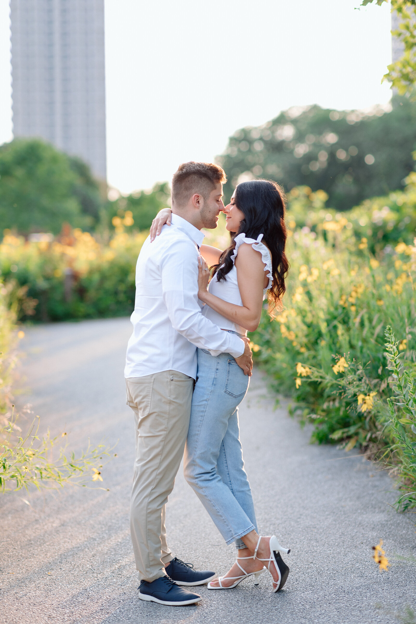 chicago engagement session