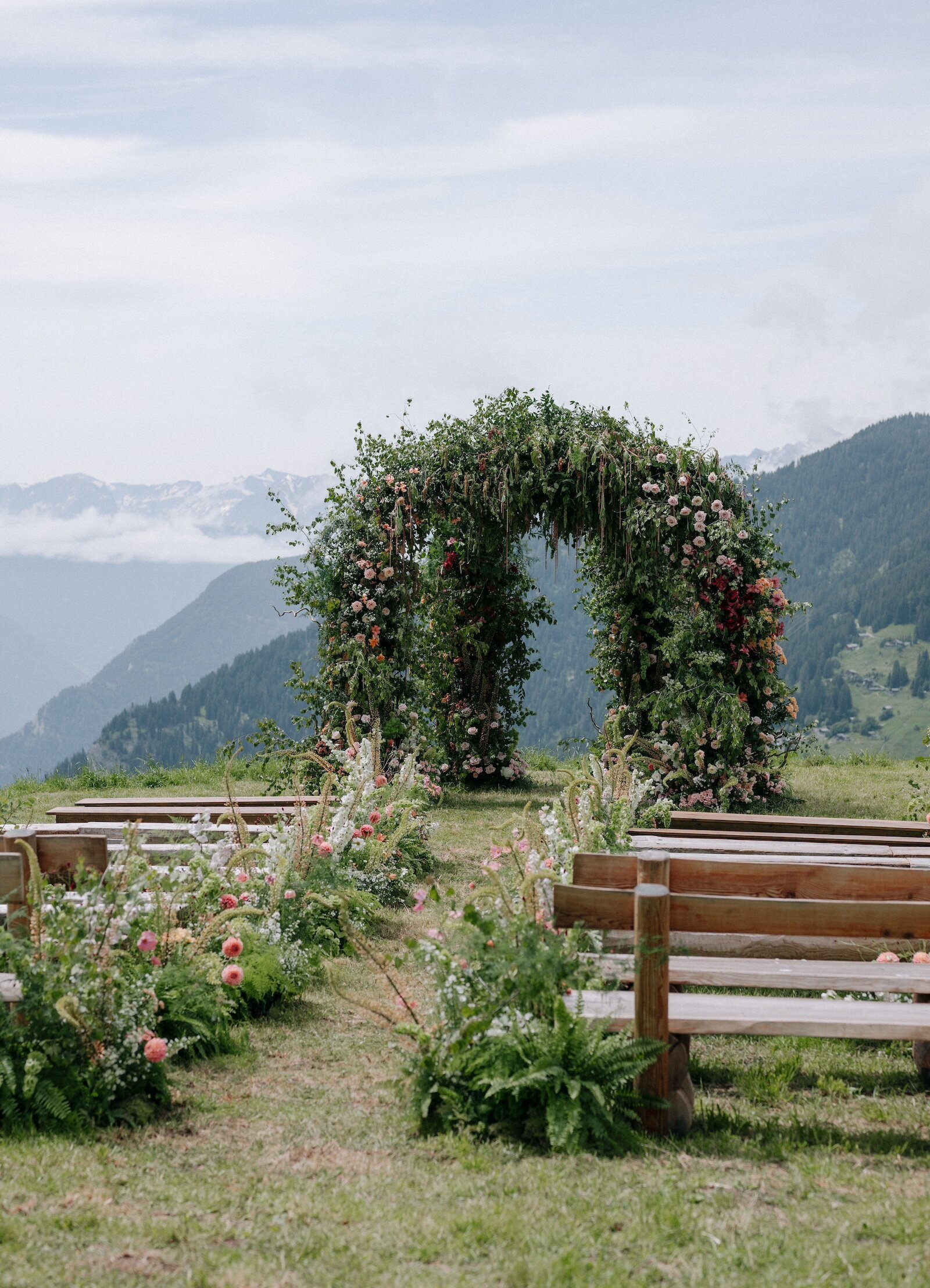 Wedding Florist in Verbier9