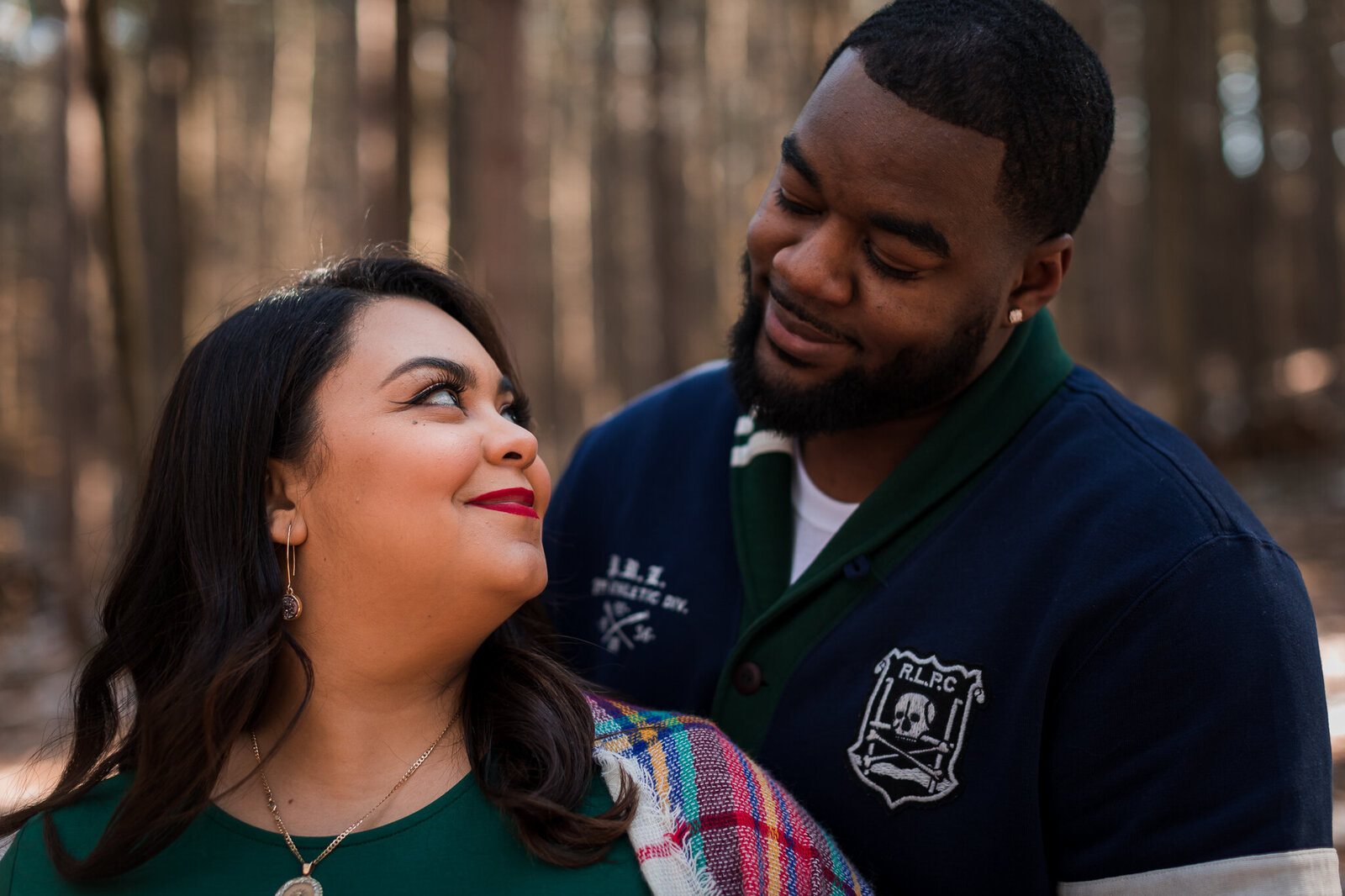 Kinns Road Park engagement  photoshoot in Clifton Park