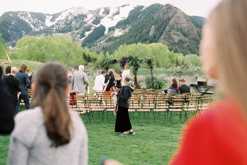 lesbian wedding at aspen meadows resort