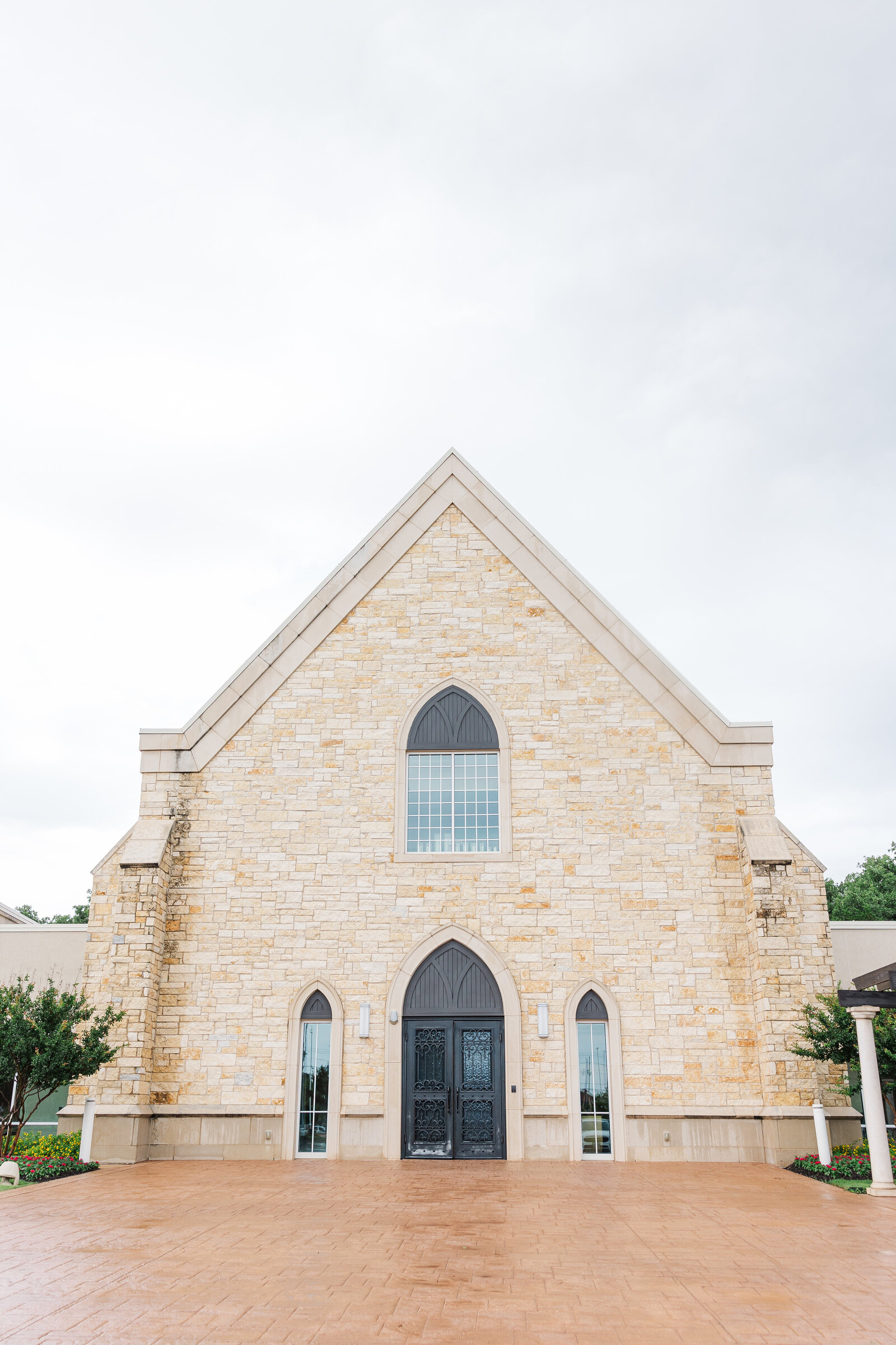 Wedding venue from the outside photography