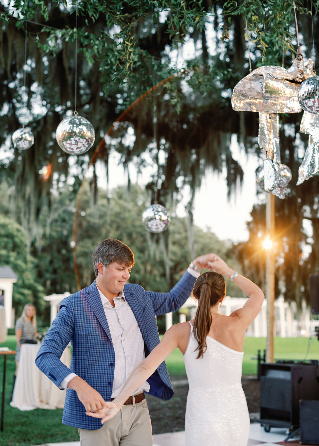 Bride and Groom First Dance at Brays Island