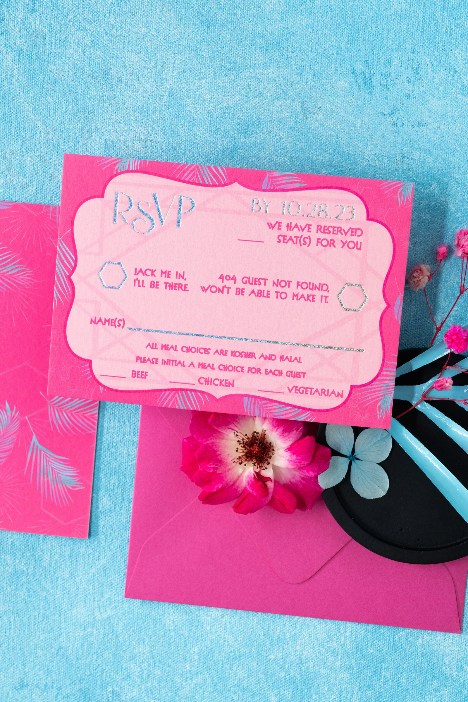 hot-pink-wedding-rsvp