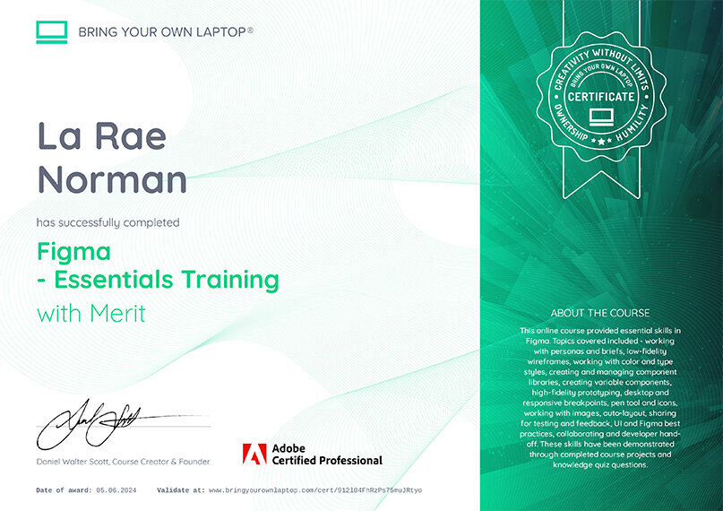 Figma Essential Training with Merit