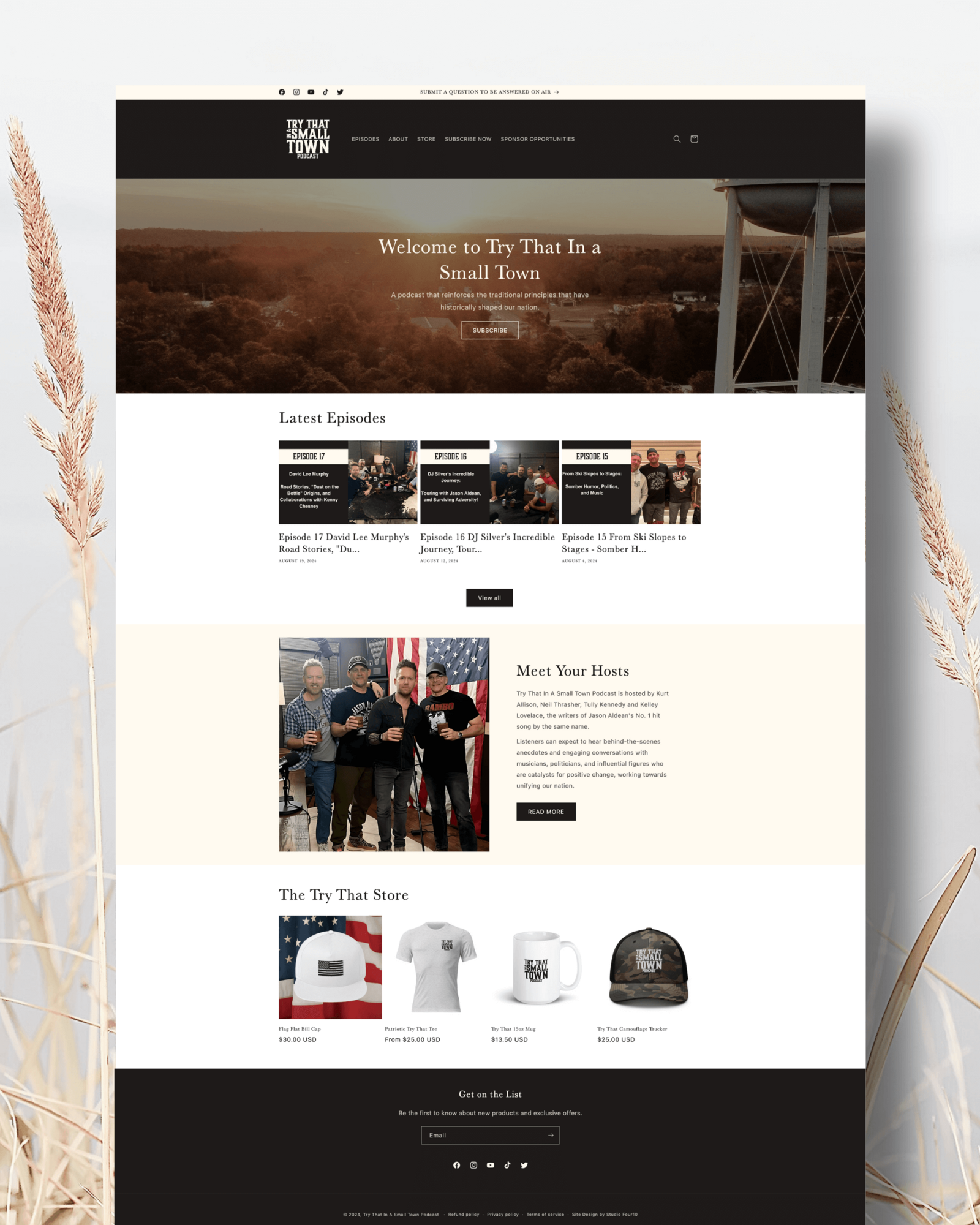 Podcast Website Design