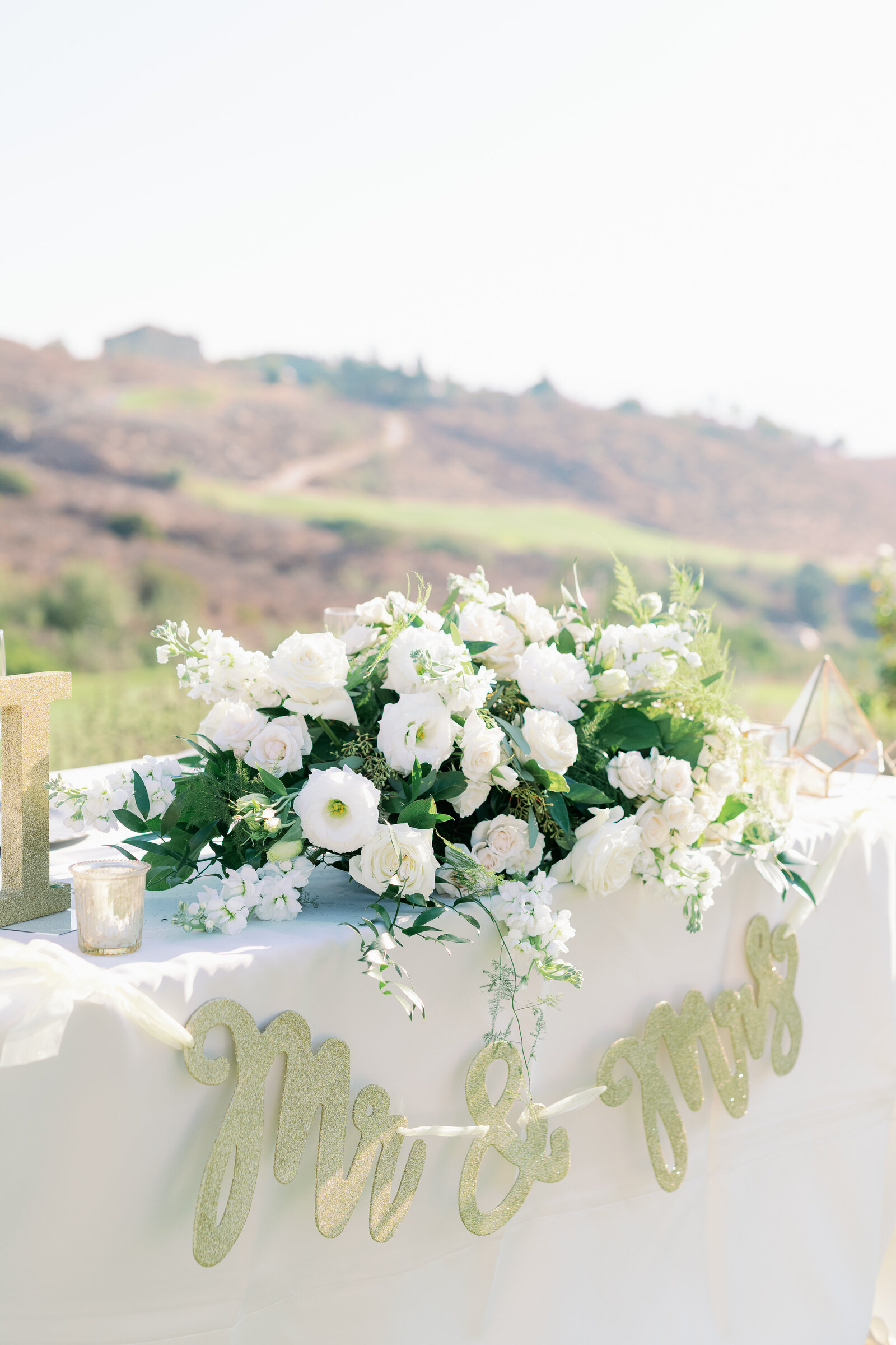 Temecula Wedding Photography Near Me, Southern California  Sweetheart Table