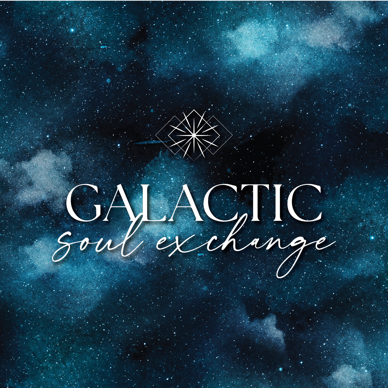 Logo with text "Galactic Soul Exchange"