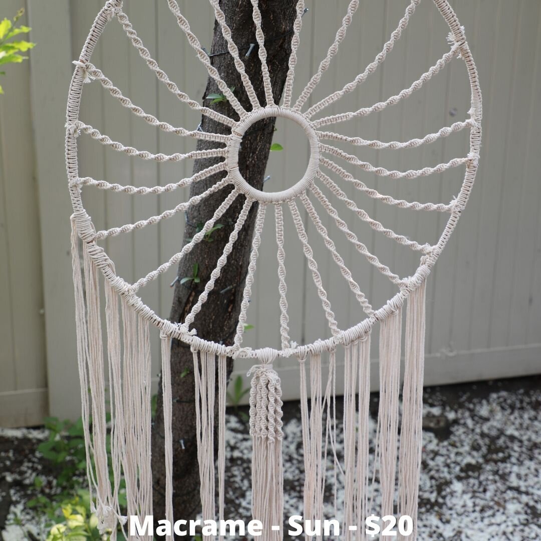 macrame sun