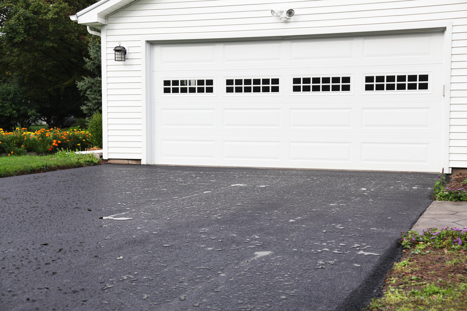 House with Sealcoated Driveway