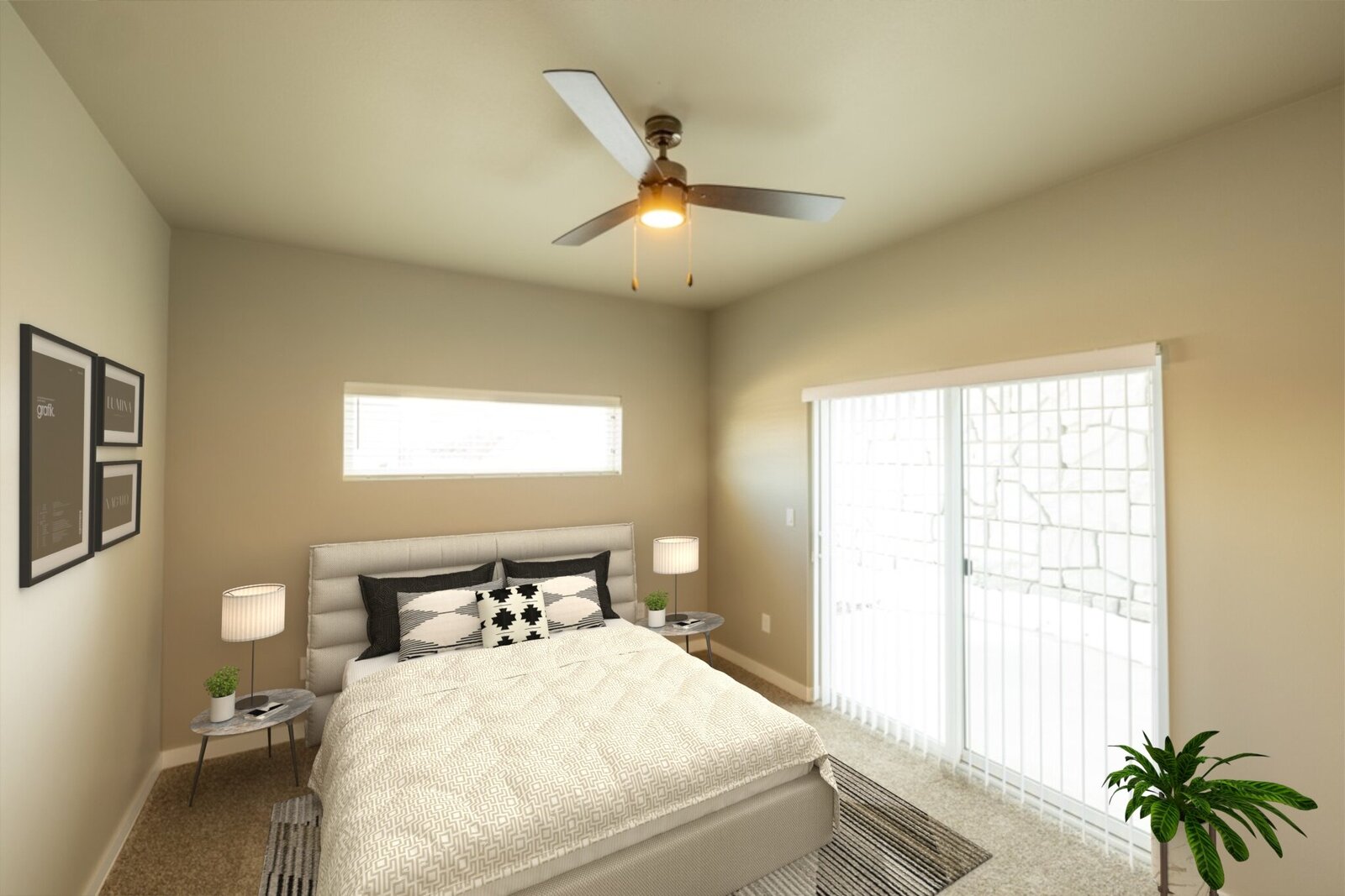 1bdrm - Bedroom