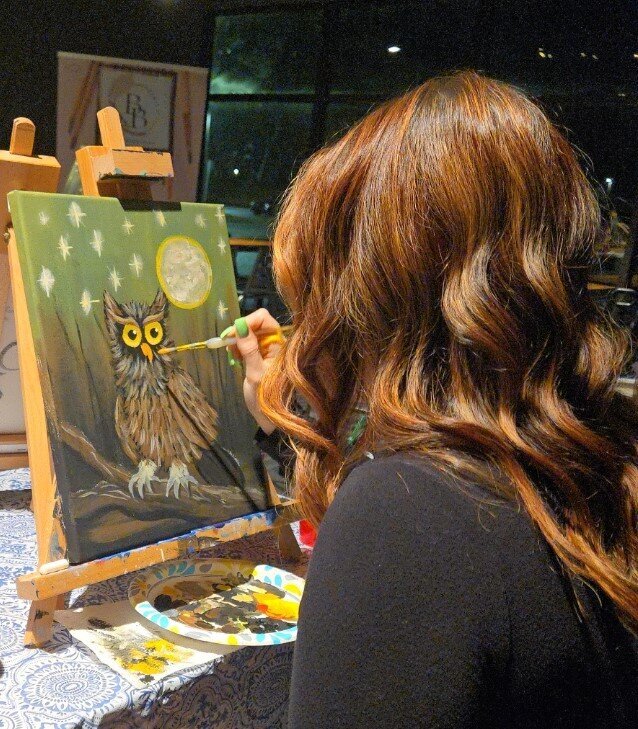dudleytown brewing co paint night 1