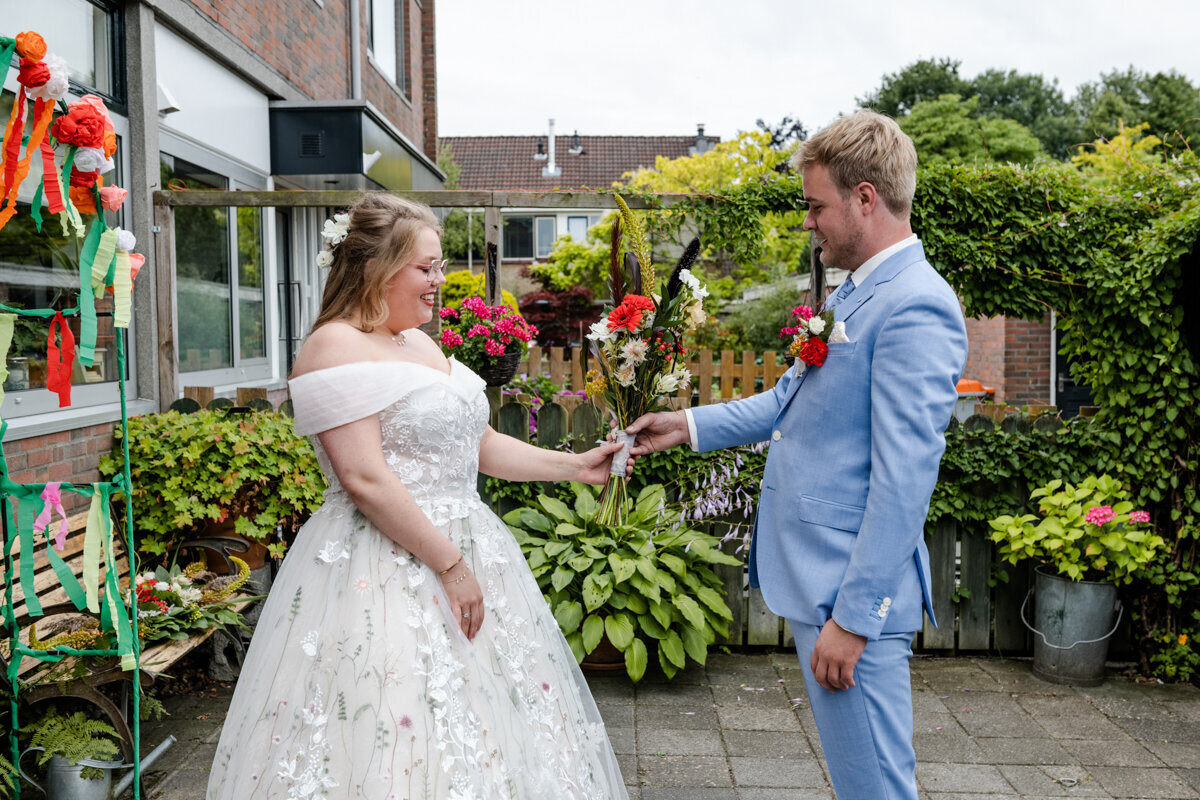 Trouwfotograaf Friesland, bruidsfotograaf, trouwen bij Paviljoen de Leyen (29)