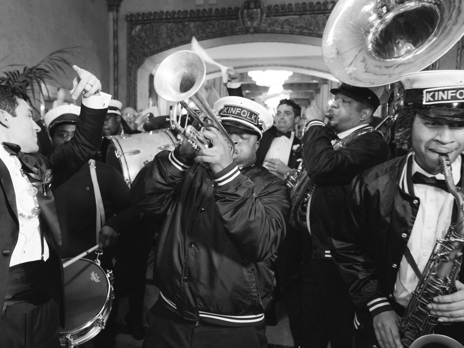 kinfolk-brass-band-wedding