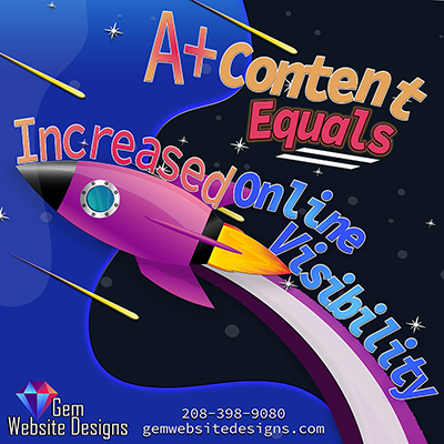 Instagram GWD-12-23- High Quality Content = Increased Online Visibility