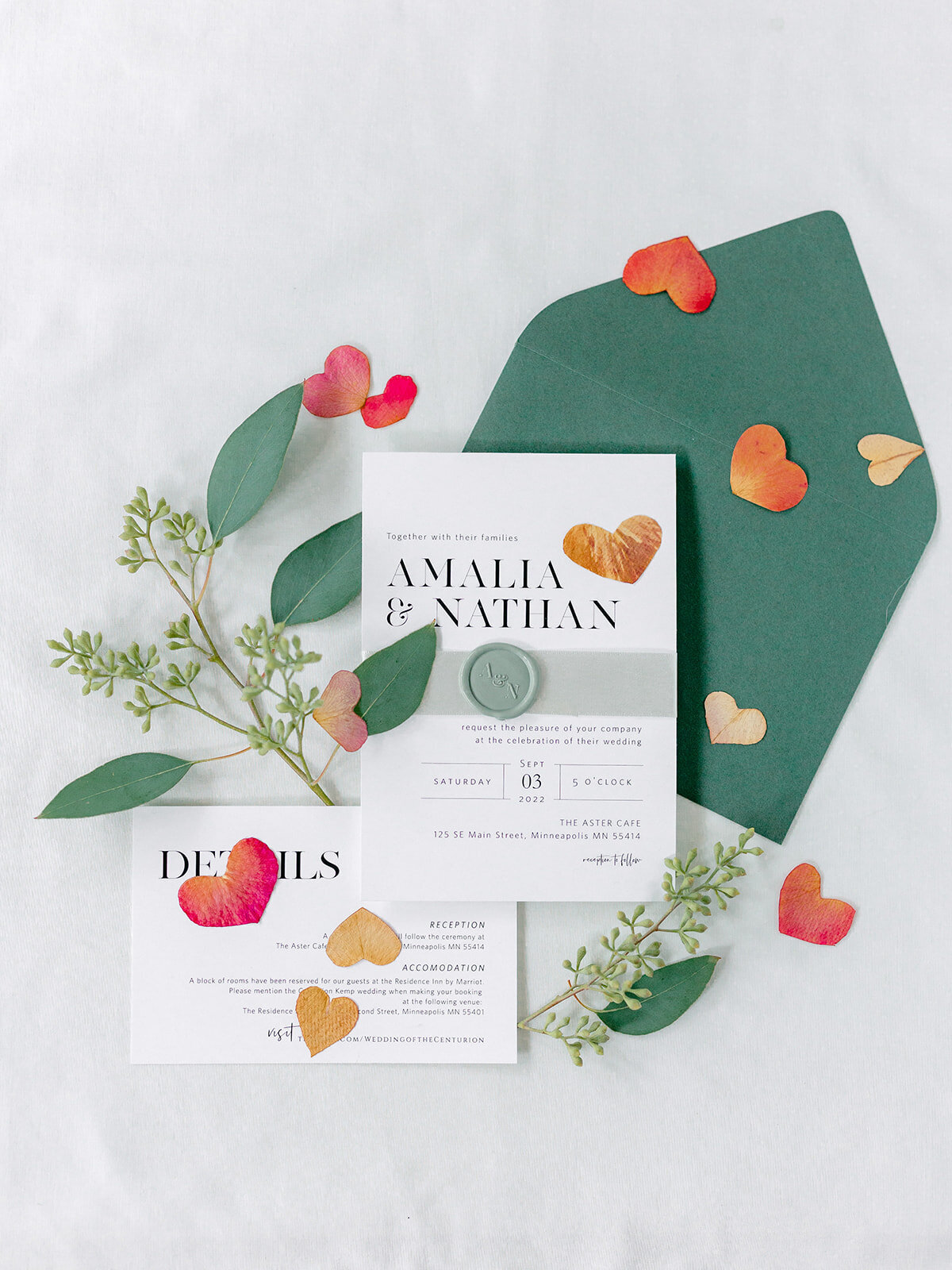 green-wedding-stationery-invitation-suite