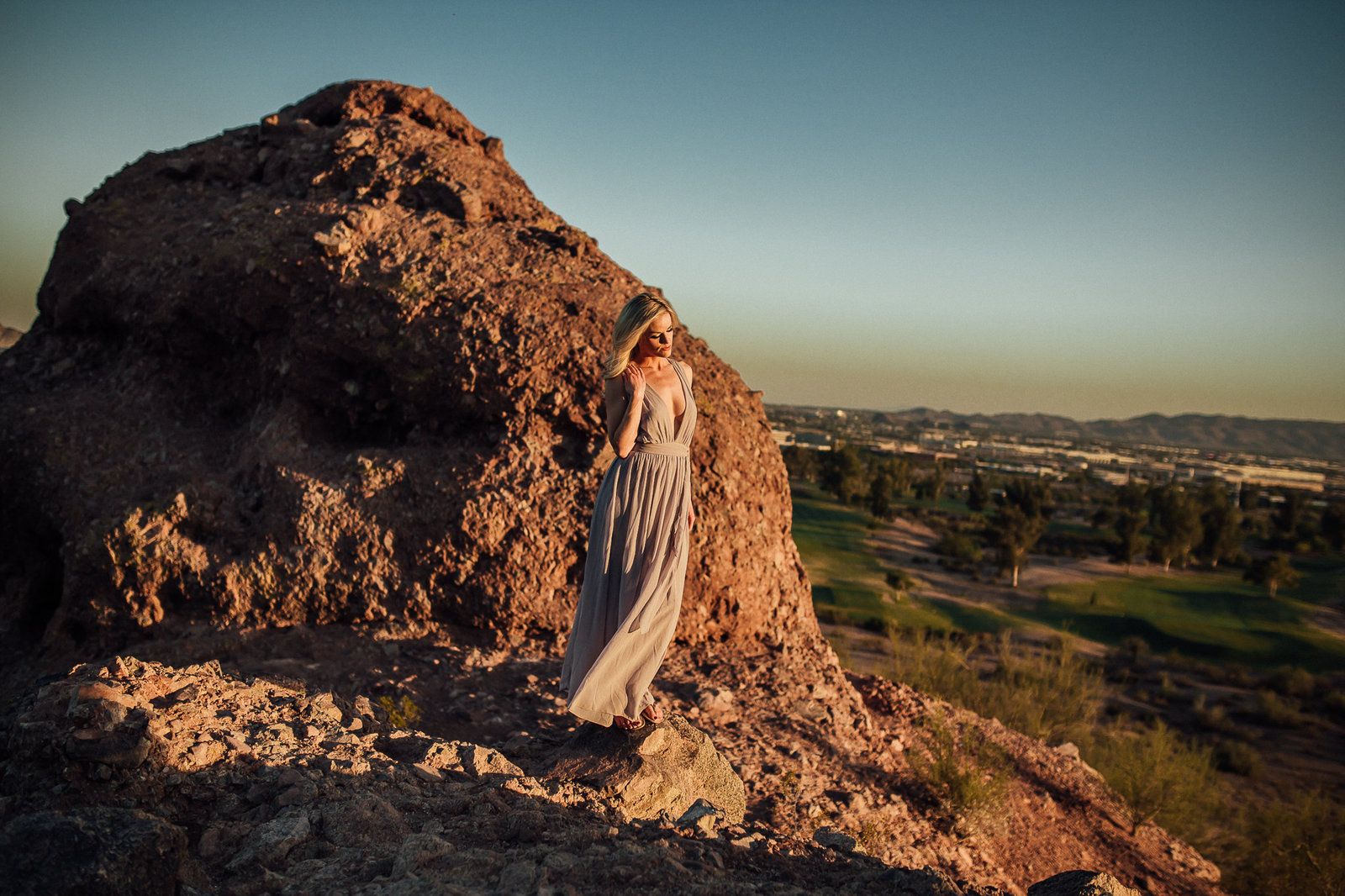 arizona sunset elopement