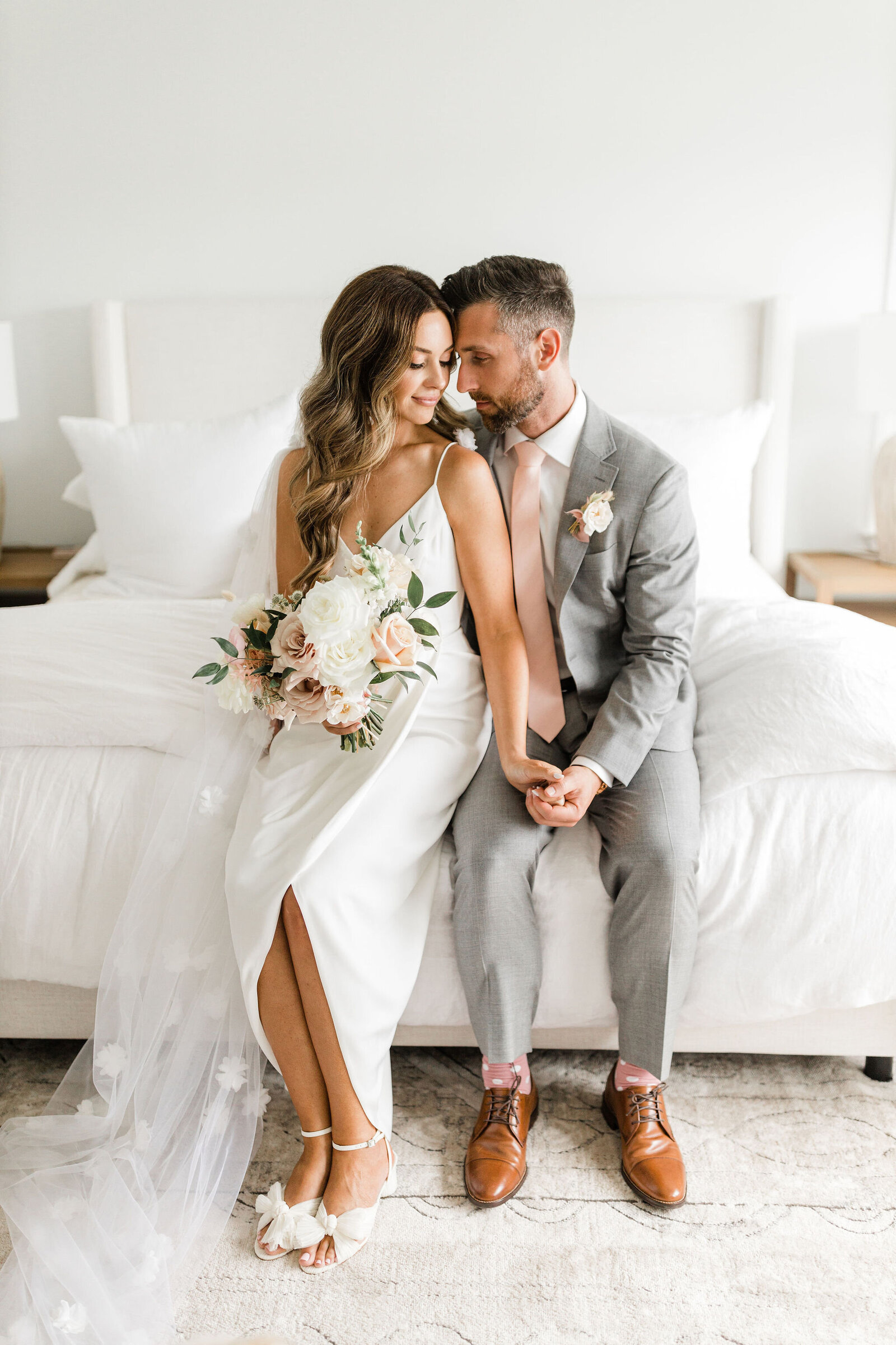 Stunning Wedding Day Couples Photo | Raleigh NC | The Axtells Photo and Film